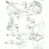 Схема вузла: Fuel injection для Kawasaki VN900 VN900 Custom