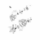 Схема вузла: Колінчастий вал для Kawasaki KLX250 KLX250