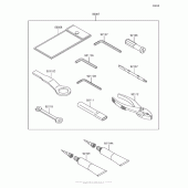 Схема вузла: Інструмент для Kawasaki ZX636 Ninja ZX-6R ABS KRT Edition