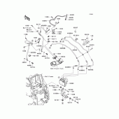 Схема вузла: Brake piping для Kawasaki ZG1400 Concours 14 ABS