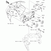Схема вузла: Headlight(s) для Kawasaki ZX1200 Ninja ZX-12R