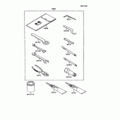 Схема вузла: Owners tools для Kawasaki KMX125