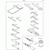 Схема вузла: Owner`s tools для Kawasaki ZX600 Ninja ZX-6R