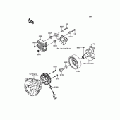 Схема вузла: Генератор для Kawasaki ZX1000 Ninja 1000 ABS