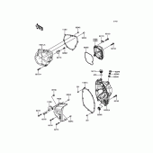 Схема вузла: Engine Cover(s) для Kawasaki ZR800 Z800