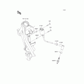 Схема вузла: Ignition system для Kawasaki KLX125 D-Tracker