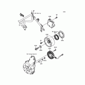 Схема вузла: Генератор для Kawasaki KLE650 Versys 650 ABS
