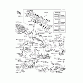 Схема вузла: Електрообладнання (B9f) для Kawasaki ZG1400 Concours 14
