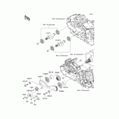 Схема вузла: Balancer для Kawasaki VN1700 Vulcan 1700 Vaquero