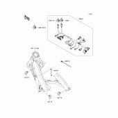 Схема вузла: Електроустаткування для Kawasaki KX450 KX450F