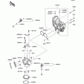 Схема узла: Throttle для Kawasaki VN1700 VN1700 Classic ABS