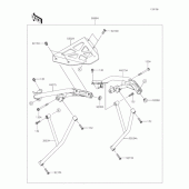 Схема вузла: Аксесуари для Kawasaki EX400 Ninja 400R