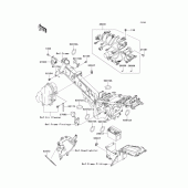Схема узла: Электрооборудование для Kawasaki KL110 KSR