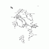 Схема узла: Рама для Kawasaki ZG1200 Voyager XII