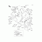 Схема вузла: Cowling lowers(zx750-m2) для Kawasaki ZX750 Ninja ZX-7R