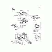 Схема вузла: Side Covers/Chain Cover для Kawasaki ZX1000 Ninja ZX-10R ABS