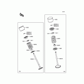 Схема вузла: Клапан для Kawasaki ZX1000 Ninja H2R