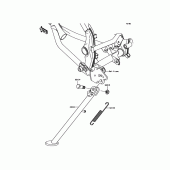 Схема вузла: Stand(s) для Kawasaki KLX125 KLX125