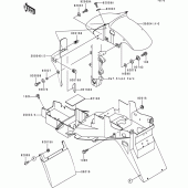 Схема узла: Крыло для Kawasaki ZX900 Ninja ZX-9R