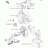 Схема вузла: Fuel injection для Kawasaki VN1600 VN1600 Classic
