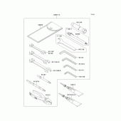 Схема узла: Owners tools для Kawasaki VN1600 Vulcan 1600 Classic