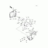 Схема узла: Фара для Kawasaki ZR1200 ZRX1200 DAEG