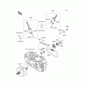 Схема вузла: Колінчастий вал для Kawasaki VN1700 VN1700 Voyager ABS