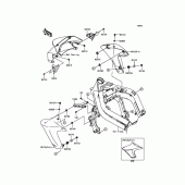 Схема узла: Shroud для Kawasaki ER650 ER-6N ABS