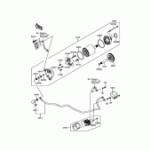 Схема вузла: Starter Motor для Kawasaki ZX1000 Ninja H2