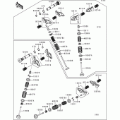 Схема вузла: Клапан для Kawasaki VN1500 VN1500 Classic Tourer