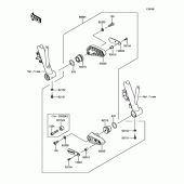 Схема вузла: Аксесуари (Слайдери) для Kawasaki ER650 Z650 ABS