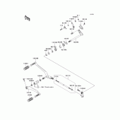 Схема вузла: Перемикач передач для Kawasaki VN2000 Vulcan 2000 Classic