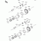 Схема узла: Balancer для Kawasaki ZG1400 1400GTR ABS
