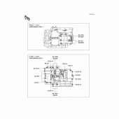 Схема узла: Болты картера двигателя для Kawasaki EX650 Ninja 650 ABS
