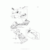 Схема вузла: Taillight(S) для Kawasaki BR250 Z250SL ABS