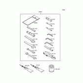Схема вузла: Owner's tools для Kawasaki KLE500