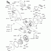 Схема вузла: Air cleaner(1/2) для Kawasaki VN1500 VN1500 Classic