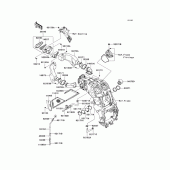 Схема узла: Воздушный фильтр для Kawasaki ZX1400 Ninja ZX-14