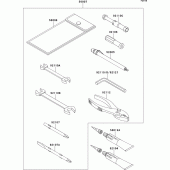 Схема вузла: Owner`s tools для Kawasaki ZG1000 Concours