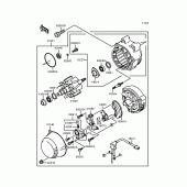 Схема вузла: Генератор для Kawasaki ZX900 GPZ900R