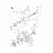Схема вузла: Starter Motor для Kawasaki AX125 Fury 125R