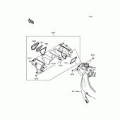 Схема вузла: Air Duct для Kawasaki ZX636 Ninja ZX-6R