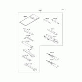 Схема вузла: Інструмент для Kawasaki ER500 ER-5