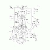 Схема вузла: Головка циліндра для Kawasaki KLX650 KLX650 Motard