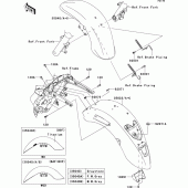 Схема узла: Крыло для Kawasaki VN1700 VN1700 Voyager ABS