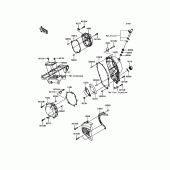 Схема узла: Engine Cover(s) для Kawasaki ZX1000 Ninja ZX-10R ABS