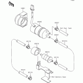 Схема вузла: Fuel pump для Kawasaki VN1500 VN1500 Classic Tourer