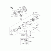 Схема вузла: Starter Motor для Kawasaki ZX1000 Ninja 1000 ABS