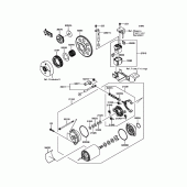 Схема вузла: Starter Motor для Kawasaki VN900 Vulcan 900 Classic LT