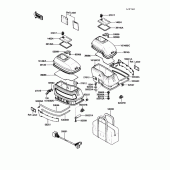 Схема вузла: Accessory(side bag) для Kawasaki ZG1200 Voyager XII